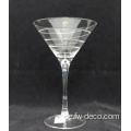 Custom Crystal Clear Stiel Cocktails Martini Glass